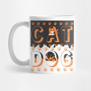 cats and dogs Mug